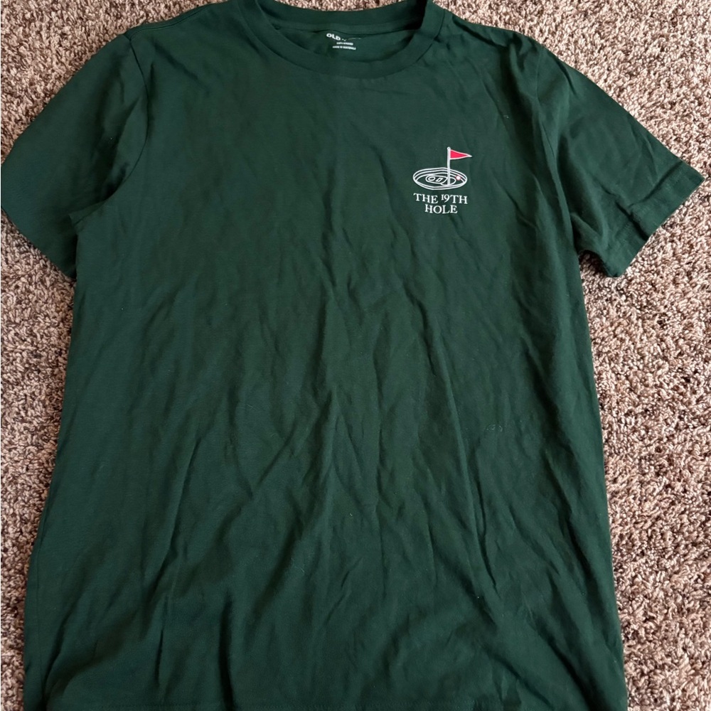 Old Navy Green Men's T-Shirt Small